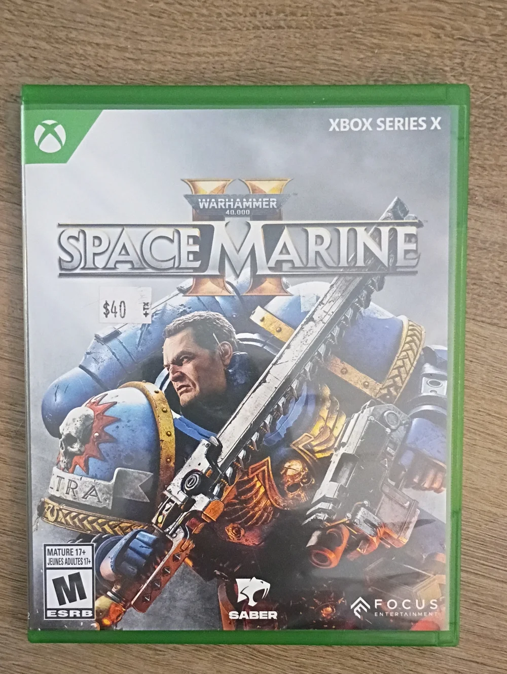 Warhammer 40,000: Space Marine II - Xbox Series X (Blue Armor)
